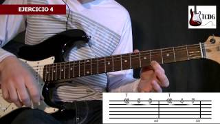 Como Tocar Guitarra Eléctrica Tapping Tutorial Completo TCDG [upl. by Demeter135]