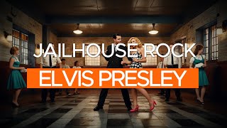 Elvis Presley  Jailhouse Rock Lyrics [upl. by Slen829]