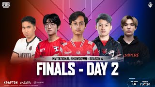 ID PUBG MOBILE RUTHLESS INVITATIONAL SHOWDOWN S4 GRAND FINALS  DAY 2 FT BTR AE TALON VPE [upl. by Gabriellia385]