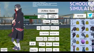 Itachi Uchiha in Schoolgirls simulator  like  subscribe  pink killer  Schoolgirls simulator [upl. by Anirak]