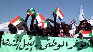 Crisishit Sudan opens bigger dam in conflict state [upl. by Ahsytal]