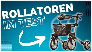 Die BESTEN Rollatoren 2023  4 TESTSIEGER im Vergleich [upl. by Turino]