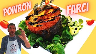 RECETTE POIVRON FARCI  PECORINOANCHOIS [upl. by Chantal]