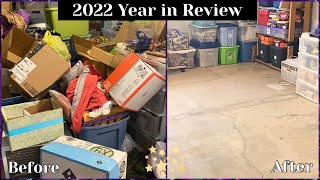 Hoarders ❤️ 2022 Year of Review of Extreme DeCluttering  Hoarder to Minimalist [upl. by Hardej]