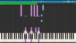 Bécane Lomepal  Tuto Piano [upl. by Mateya821]