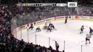 NHL 2011 Stanley Cup Final Game 2 Bruins vs Canucks Part 78 HDTV [upl. by Jorgensen]