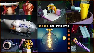 10 Incredible 3D Printing Ideas  Part 34 3dprinting [upl. by Nnylaehs]