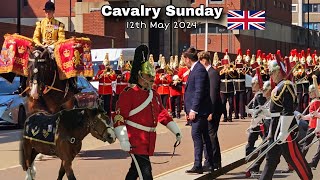 Spectacular Parade CAVALRY SUNDAY Hyde Park London  12th May 2024 Part 1 [upl. by Werda]