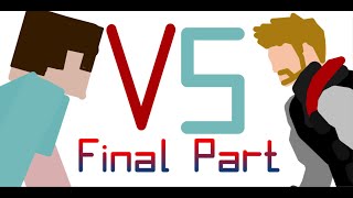 Minecraft vs Marvel Final Part [upl. by Auqinat]