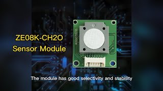 Winsen HCHO Formaldehyde Sensor Module ZE08KCH2O [upl. by Lily533]