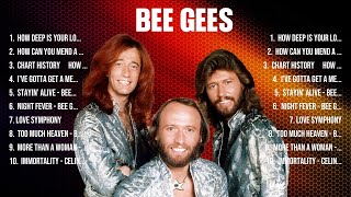 Bee Gees Greatest Hits 2024 Pop Music Mix Top 10 Hits Of All Time [upl. by Ayotak]