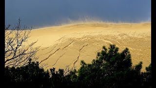 METEO43 Rafales à 140 Kmh pendant la tempête Bruno sur le Bassin dArcachon [upl. by Ativak685]