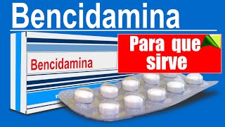 BENCIDAMINA para que sirve trata dolor inflamacion reacciones y mas [upl. by Ahtreb595]