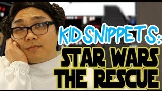 Kid Snippets quotStar Wars  The Rescuequot Imagined by Kids [upl. by Dana]