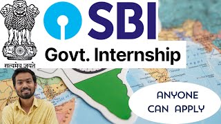 SBI Internship Program for Fresher Graduates with Certificate  SBI Summer internship [upl. by Yebba]