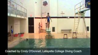 Dive 101A  Forward Dive Straight  One Meter Springboard [upl. by Yajet239]