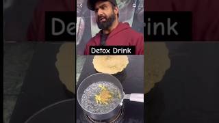 Viral fitness coach Nitesh Sony’s￼ body detox drink shortvideo digestion detoxwater detox [upl. by Halak]