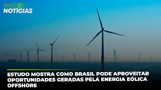 Estudo mostra como Brasil pode aproveitar oportunidades geradas pela energia eólica offshore [upl. by Irec]