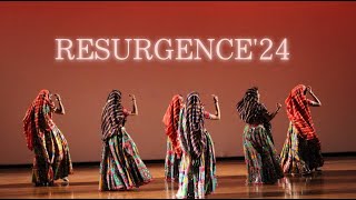 Rajasthani mix folkfusion dance SMVDU Resurgence24 [upl. by Neersin]