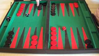 Backgammon for complete beginners Part 4  The opening roll [upl. by Edveh]