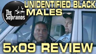 THE SOPRANOS  SEASON 5 EPISODE 9  UNIDENTIFIED BLACK MALES  REVIEW [upl. by Baerl]