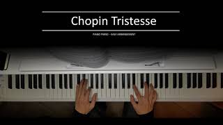 Chopin Tristesse easy version 20191116 [upl. by Dail419]