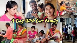 A Day with Our Family  Casual Household Chores  Couple Fun Vlogs  Keerthi Sowmi Vlogs [upl. by Sirroned]