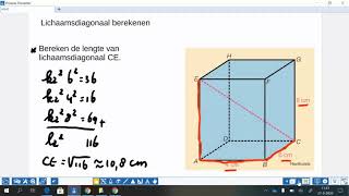 Verlengde stelling van Pythagoras [upl. by Lehsar]