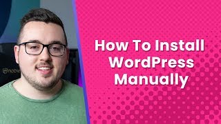 How to Install WordPress Manually on any Web Host [upl. by Ititrefen]