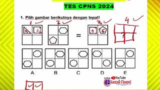 PEMBAHASAN SOAL TIU FIGURAL ANALOGI PART 8 [upl. by Kornher674]