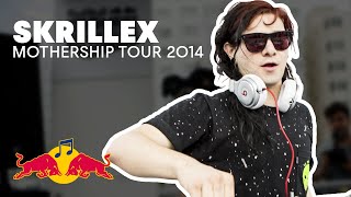 Skrillex and Friends prep for MotherShip Tour 2014 [upl. by Edrahs]