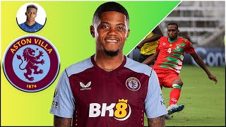 Leon Bailey Attacks By Villa Media  Hutchinson Massive Rise  Jamaica Reggae Boyz [upl. by Eanrahc]