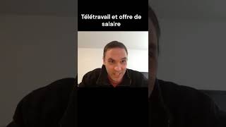 Télétravail et offre de salaire 😂 [upl. by Stanfill]