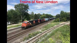 Trains of New London OH [upl. by Bettine]