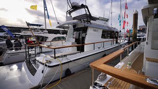 Targa 44 Full Walkthrough Seattle Boat Show 2023 [upl. by Burnie]