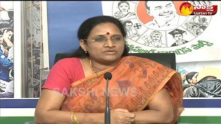 YSRCP Leader Vasireddy Padma Speaks to Media  Slams Chandrababu  Watch Exclusive [upl. by Radack366]