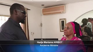 VISITE DU GL DOUNBOUYA  HADJA MARIAMA ARIBOT RTG GUINEE 224 [upl. by Iturhs]