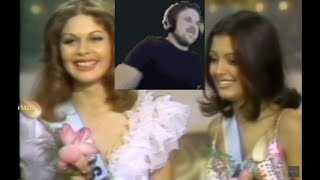 Forsen reacts to CROWNING MOMENT Miss Universe 1976 [upl. by Dnartreb]