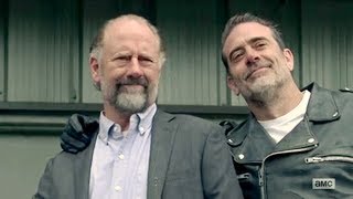 Gregory Tries To Help Negan By Banning People From The Hilltop  The Walking Dead 8x1 [upl. by Noffihc]