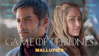 Game of Thrones Malayalam Actors version Part 1 Prithviraj  Mamta  Innocent  GOT  HBO [upl. by Etyam]