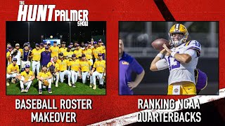 LSU Football Update  Baseball Roster Revamp  New Orleans Saints OTAs  Hunt Palmer Show [upl. by Dahcir588]