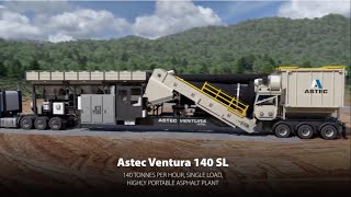 Astec Ventura Asphalt Mixing Plant [upl. by Ann205]