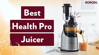 Best Slow Juicer  Assembly and Features of Slow Juicer  Borosil [upl. by Tabina614]