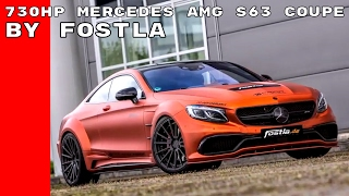 730HP Mercedes AMG S63 Coupe By Fostla [upl. by Lynsey]