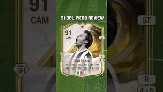 91 Del Piero Review in EA Sports FC 25 shorts short fc25 eafc25 ultimatesuccession delpiero [upl. by Eeleak]