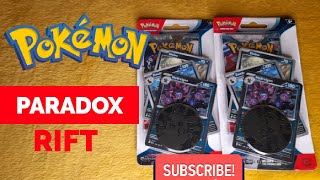 OPENING POKEMON PARADOX RIFT PACKS [upl. by Eitsyrc]