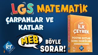 LGS Matematik  Çarpanlar ve KatlarMEB BÖYLE SORARSoru Çözüm  IMT HOCA [upl. by Philan]