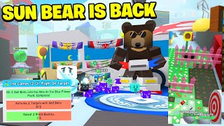 SUN BEAR UPDATE EVENT IS NOW HERE Bee Swarm Simulator [upl. by Grobe]