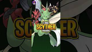 Scyther e suas evoluções Pokémon Pokemon Scyther Scizor [upl. by Hirai796]