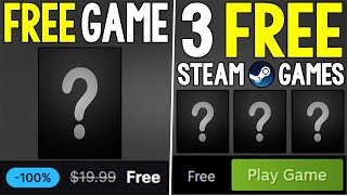 Get a FREE PC Game RIGHT NOW  NEW FREE STEAM Games and MORE [upl. by Rokach501]